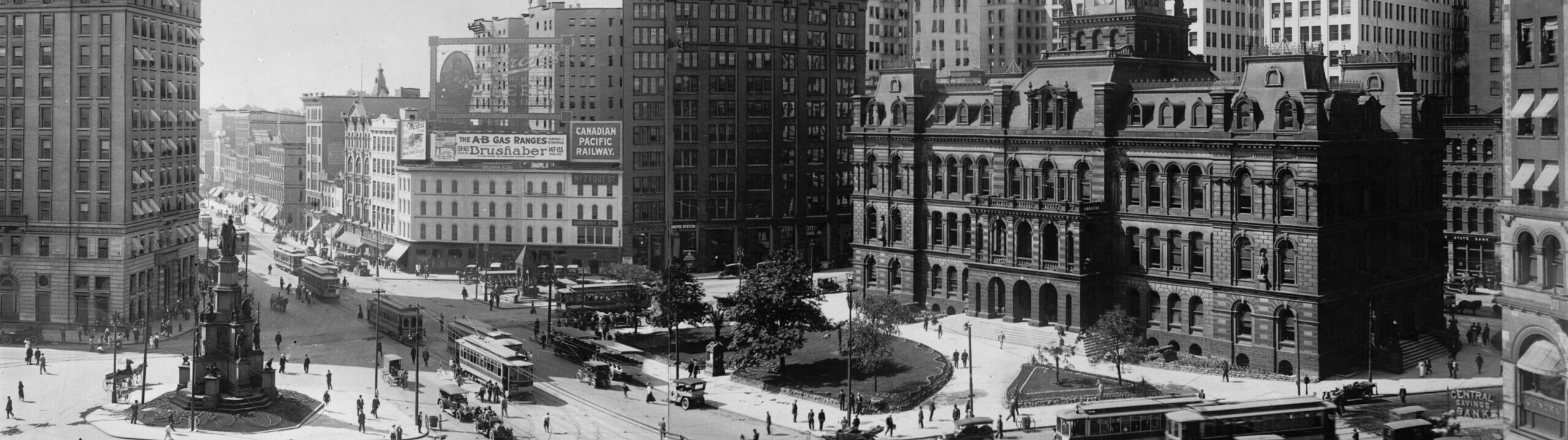 Image of Early 20th Century Detroit Michigan